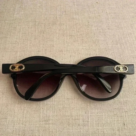 Celine Round Maillon Triomphe Round Frames Sunglasses CL401541 - Picture 4 of 13